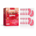 Patchs Gel Fraise Contour des Yeux, Anti Cernes, Poches et Ridules