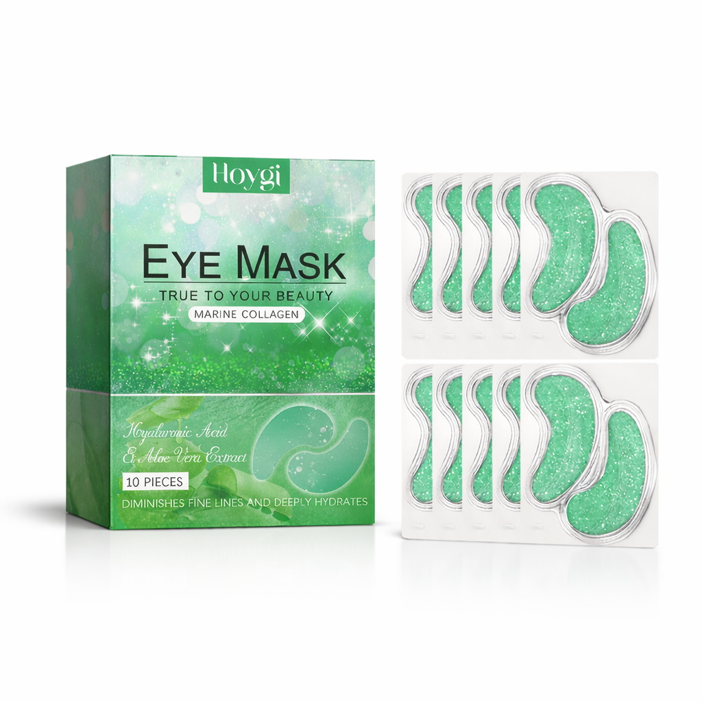Patchs Gel Aloe Vera Contour des Yeux Anti Cernes, Poches et Anti-Âge