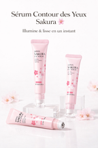Sakura Eye Sérum Roll Contour des Yeux Éclat et Anti Cernes