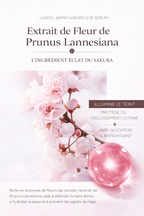 Sakura Eye Sérum Roll Contour des Yeux Éclat et Anti Cernes