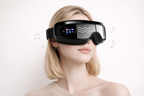 Masseur Oculaire Pression d'air, Vibration & Chaleur Bluetooth